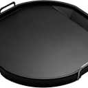 Kamado Joe Karbon Steel Pre-Seasoned Carbon Steel Non-Stick Flat-Top Griddle with Stainless Steel Handles for Big Joe 24-inch Charcoal Grill and Smokers, Model KJ15094622