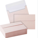 Paper Junkie 50-Pack A1 Invitation Envelopes for RSVP, Party Invitations & Wedding, Metallic Pink, 3 5/8×5 1/8 