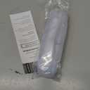 Aquasonic Vibe Series Ultra-Whitening Toothbrush  ADA Accepted Electric Toothbrush - 8 Brush Heads & Travel Case  40,000 VPM Motor & Wireless Charging - 4 Modes w Smart Timer  Optic White