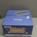 COKAOBE Silver Shimmer Wall Backdrop, 24PCS Square Sequin Shimmer Backdrop Panel, Photo Backdrops for Birthday, Anniversary, Wedding, Graduation & Bachelorette Party Decoration