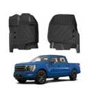 Custom Fit for 2020-2026 Ford Explorer Floor Mats Front Liner Row 2 Pcs TPE All Weather Accessories (for 2020-2026 Ford Explorer)