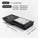 (2-Pack) 7.5V 1800mAh Ni-MH Battery Replacement for Motorola HNN8148 HNN8148A HNN8148B Radius P110 Two Way Radios