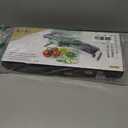 Adjustable Mandoline Slicer for Kitchen - Stainless Steel Vegetable Slicer Julienne Cutter with Ultra Sharp Blades 5-in-1 Vegetable Shredder for Onion, Potato Chip, French Fry