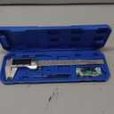 Digital Caliper Measuring Tool, Stainless Steel Vernier Caliper Digital Micrometer with Large LCD Screen, Easy Switch from Inch Metric Fraction, 6 Inch Caliper Tool for DIY/Household