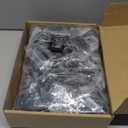 Funrous 48 Pack Iron Baluster Shoes Stair Flat Shoe with Screw for 1/2 Inch, Square Iron Balusters Wrought Spindles for Staircase Slant Shoes with Screw, Satin Black