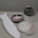 Modern Ceiling Fans with Lights, 42 Inch Ceiling Fan with Light and Remote, Bedroom Living Room Office Outdoor, Flush Mount,18W 3CCT 3 Blades 6 Speed Reversible Quiet DC Motor, White/Wood Grain (MWH-WD)