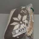 Christmas Fleece Blanket: Fluffy Brown Deer Snowflake Tree Decorative Blanket, Ultra Soft Warm Bed Throw Warm Winter Blanket, Lightweight Cozy Festive Home Decor for Couch Sofa Bed, 50"x 60"