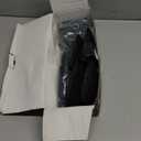 MEKER Grill Brush Bristle Free, Grill Cleaner Brush with 5 BBQ Replacement Head for Cast Iron, Stainless Steel Grates, Safe Grill Scraper Outdoor BBQ Grill, Black