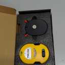 PREXISO Multi Surface Laser Level LED Light Vial, 30Ft Horizontal & Vertical Line Laser with Wall Mount Base, 2 Pins, 10 Sticker, 2 AA Batteries for Hanging Frames & Picture, Construction Wall Writing