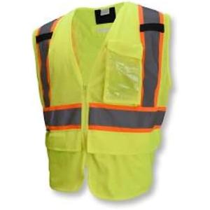 Multipurpose Surveyor Tether Vest with Contrasting Trim XL