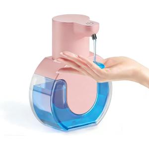 Automatic Soap Dispenser Touchless,Liquid Soap Dispenser USB Rechargeable,15oz/420ml Hand Soap Dispenser,4-Level Adjustable,Wall Mounted/Countertop Soap Dispenser for Bathroom Kitchen Dish Soap