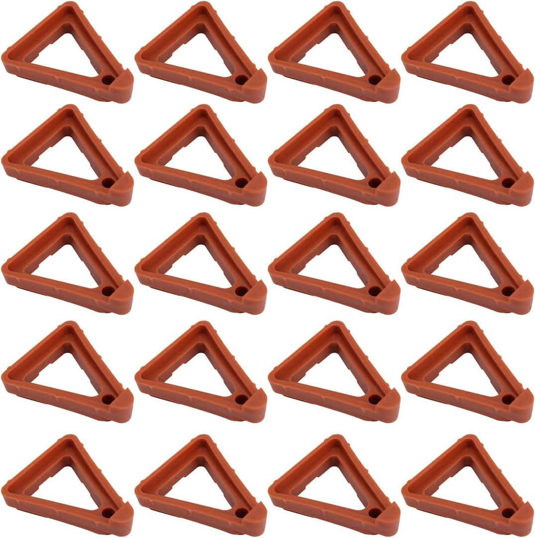 20pcs Pot Feet for Outdoor Planters, Plastic Planter Feet Flower Pot Plant Risers for Flower Indoor Outdoor