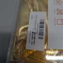 Girls Metallic Shorts Shiny Hot Pants for Dance Gymnastics Sparkly Shorts with Sunglasses (Yellow)