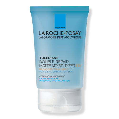 La Roche-Posay Toleriane Double Repair Matte Face Moisturizer, Daily Moisturizer For Oily Skin With Ceramide And Niacinamide For All Skin Tones, Oil Free, Non-Comedogenic, with SPF 30