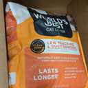 WORLD'S BEST CAT LITTER Low Tracking & Dust Control Multiple Cat Unscented 32-Pounds - Natural Ingredients, Quick Clumping, Flushable & Made in USA - Long-Lasting Odor Control & Easy Scooping