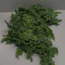 6FT Real Touch Cedar Garland - Artificial Christmas Garland Fake Green Faux Thick and Lush Pine Needles Garlands for Table Fireplace Mantle Holiday Home Indoor Outdoor Decor