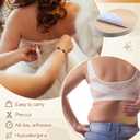 Geiserailie 50 Pcs Tummy Lift Belly Stomach Tape Waterproof Tummy Lifting Body Tape Body Control Precut Adhesive Strips for Women Saggy Loose Skin Flat Stomach Back Fat Belly(Oval)