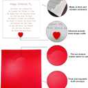 2 x Special Christmas Card for Best Friend, Happy Christmas Card for Bestie, Sentimental Merry Xmas Card for Her with Envelope