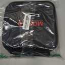 1/4 lb 1/2lb Weighted Jump Rope Set, 3 PVC Rope Cords 118in, Anti-Slip Handles with Quick Release, Carrying Case, Black