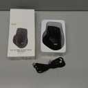 acer Wireless Mouse for Laptop, Bluetooth Computer Mouse Ergonomic for 4 Devices(2.4Ghz+BT 5.2+Wired), OLED Scree Rechargeable Mice, 5 Programmable Buttons, 4000 DPI for MacBook PC Desktop