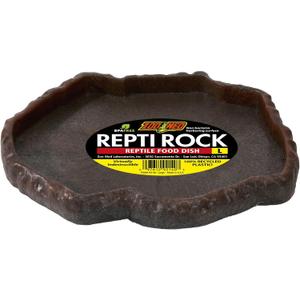 Zoo Med Reptile Rock Food Dish, Large