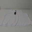 SCOMCHIC Women Plus Size Tank Tops Cute Summer Sleeveless Blouses Lace Trim Cap Sleeve Crewneck Swiss Dot Babydoll Tops (3X-Large Plus, White)