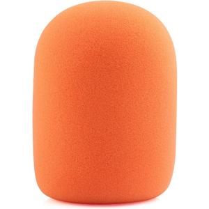 LEFXMOPHY PodMic Pop Filter, for Rode Procaster Podcaster NT1 NT1-A NT2-A NT-USB K2 NT1000 NT2000 Windscreen Replacement Foam Cover Pod Mic Wind Screen, Orange WS2 Microphone Muffler