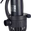 Aquascape AquaSurge PRO 2000-4000 GPH Asynchronous Pump for Ponds, Pondless Waterfalls, and Skimmer Filters, Smart Control Ready | 45009, Black