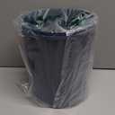 Umbra 1.25 Gallon Mini Waste Can with Removable Swing-Top Lid - Small Garbage Bin for Kitchen, Bathroom, Bedroom, Office - Compact Trash Can Fit Under Tables & Counters - Dark Blue