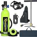 1.0L Mini Scuba Tank Portable Oxygen Tank for Snorkeling