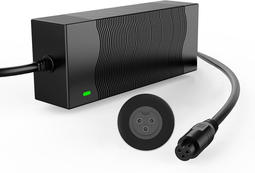 42V 2A Fast Charger for 36V Electric hoverboard Lithium Battery Power Adapter Not Suitable for Lead-Acid Batterie) (2, Amps, DC 5.5 * 2.1/2.5)