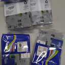 Replace for Brother P Touch Label Tape 12mm 0.47 Inch Laminated White TZe-231 TZe231 Label Maker Tape Refills TZe TZ Black on White for PT-D210 D220 1180 1750 2030, 1/2" x 26.2' (12 mm x 8m), 4PK