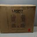 LASFIT Full Set Floor Mats for Honda CR-V 2026 2025 2024 2023, All Weather TPE Custom Fit Floor Liners 1st & 2nd Row & Seat Back Mat & Cargo Mat (Lower Position)