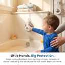 Jokari Child Safety Guard Multi-Use Lock for Sink, Shower, and Door Knobs Prevents Hot Water Burns and Unsupervised Access Easy Install Childproof Protection for Home Safety
