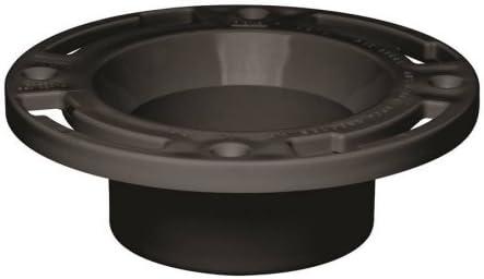 OATEY 43506 3 in. ABS Closet Flange with Plastic Ring and Test Cap