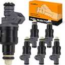 Fuel Injectors fits For-Ford Ranger 1999-2000 V6 3.0L For-Mazda B3000 1999 2000 V6 3.0L FJ305 FJ10537 8001308N MP50057 XL5Z9F593AA 6PCS
