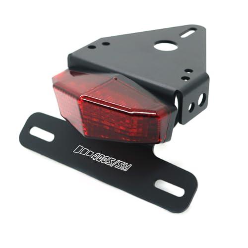 crazy sport License Brake Tail Lights Holder Fits For SUZUKI DRZ400 S/SM/E DRZSM DRZ400S DRZ DRZ400 2005-2025 For XR250R XR400R 96-04 Tail Tidy Fender LED Brake Lights (Red)