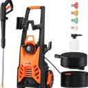 VEVOR Electric Pressure Washer, Max 4500 PSI and 3.2 GPM with Pressure Adjustment, High Power Pressure Cleaning Machine with 4 Quick Connect Nozzles, for Cars/Fences/Driveways/Patios/Home Cleaning