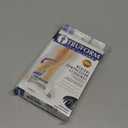 Truform 20-30 mmHg Compression Stockings for Men and Women, Thigh High Length, Dot-Top, Open Toe, Black, Medium (Medium (1 Pair))