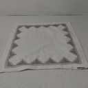 INK+IVY Set Of 2 Pillows, 26"x26", White Euro Sham