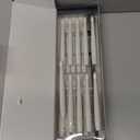 Christmas Flameless Floating Candles with Wand,20Pcs Magic LED Candles Remote and String, Christmas Hanging Taper Window Candles Decorations with Battery Operated for Party Birthday Indoor Xmas