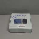 Yoofoss Muslin Baby Bibs 10 Pack 100% Organic Cotton 6-Layer Soft Absorbent Drool Bandana Baby Bibs for Drooling and Teething for Boys and Girls, Gradient Blue