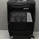 Samsonite UpLIFT Lightweight Softside Carry-On Luggage with Spinner Wheels - Expandable - Airline-Approved, Polyester Soft Suitcase for Ultra Light Travel - Black