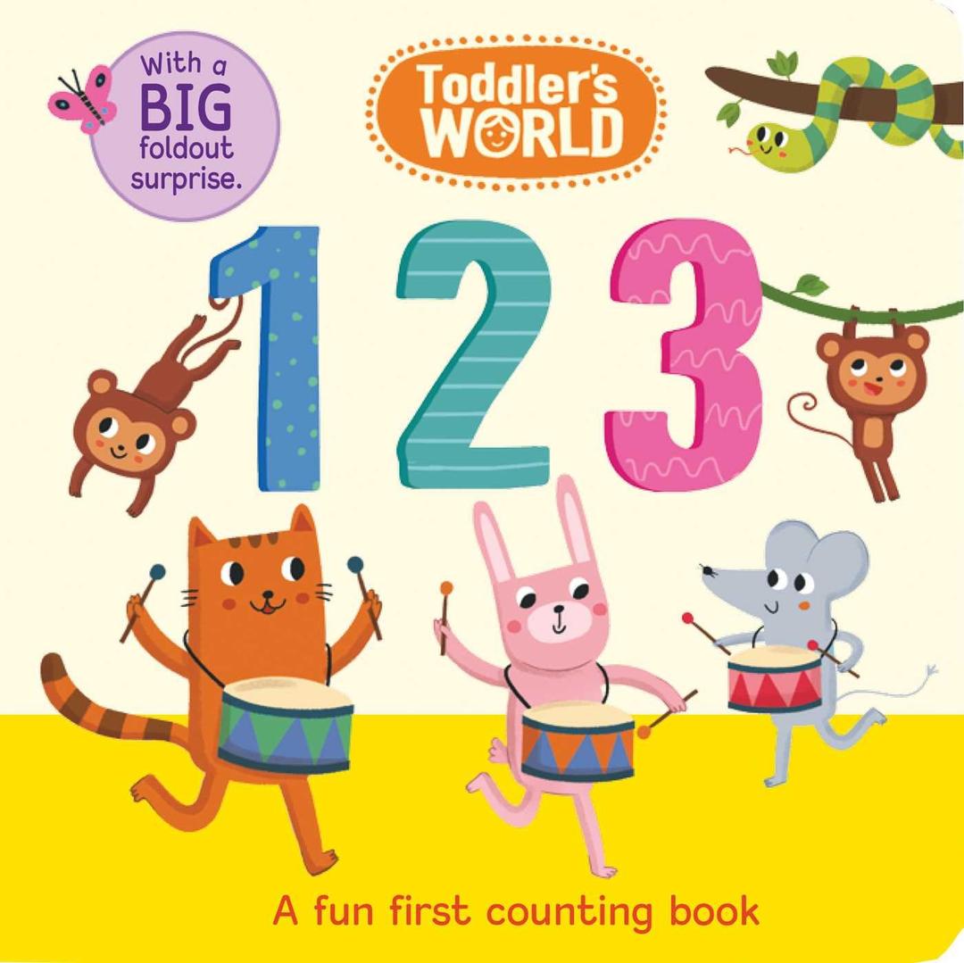 Toddler's World: 123 by Villie Karabatzia (Illustrator)