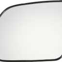 ACROPIX Car Rearview Left Driver Side Mirror Glass for Hyundai SANTA FE 2010-2012 with Backing Plate 876113J110 - Pack of 1