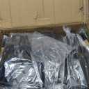 6-Piece PU Leather Billiard Pockets with Diamond Pattern - Durable Accessories for Billiard Pool Table (Black)