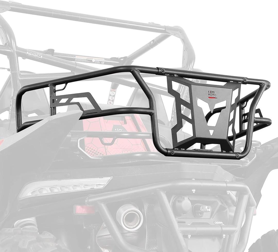 KEMIMOTO Bed Enclosure Compatible with 2022 2023 2024 CFMOTO ZForce 950 HO EX/ 2020-2022 ZForce 950 Sport Accessories - Anchor Points Secure The Cargo, Heavy Duty Steel, UV Resistant Coating