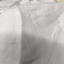 HOTOUCH Womens Button Down Shirts Linen Cotton Long Sleeve Blouses Casual Collared Loose Fit Gauze Tops with Pocket (White, XL)