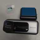 BOTSLAB 3 Channel Dash Cam 4K with 128GB Card, 3.18" Touch Screen, Voice Control, 4K Dash Cam Front and Rear Inside Loop Recording, 5.8GHz WiFi, GPS, Night Vision, WDR, Parking Mode (Dark Gray)