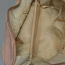 Large Capacity Makeup Bag,Large Capacity Makeup Bag Travel Cosmetic Bags for Women, Double Layered Cosmetic Bag with Handle and Dividers, Waterproof Portable Leather Makeup Bags (Pink) (Color : Pink)